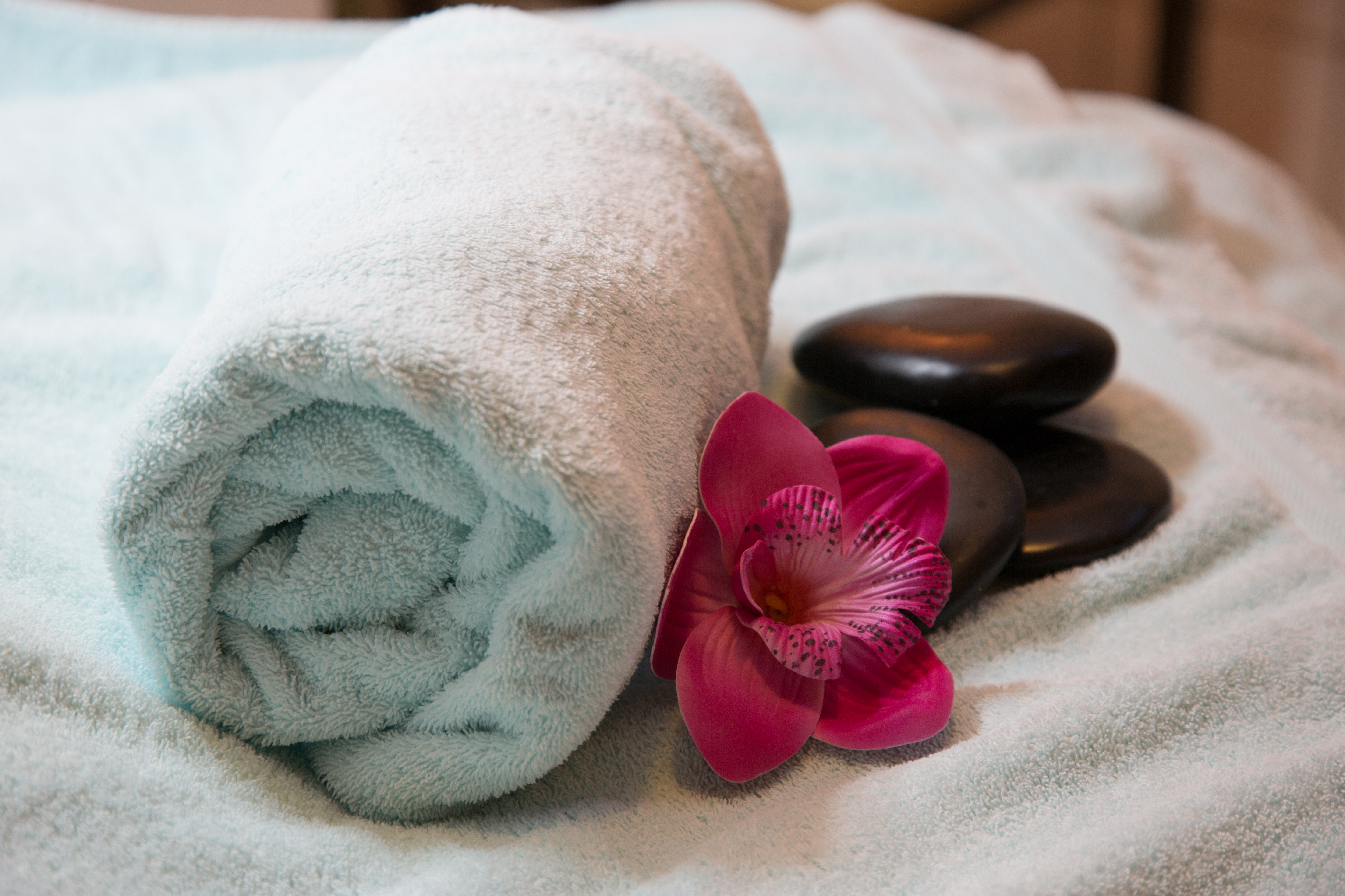 Bild von Hot Stone massage