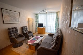 Das Wohnzimmer unserer 3 Zimmer Ferienwohnung