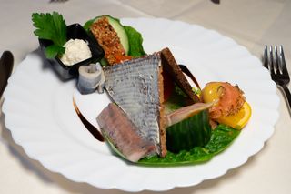 Assiette de marin en entree