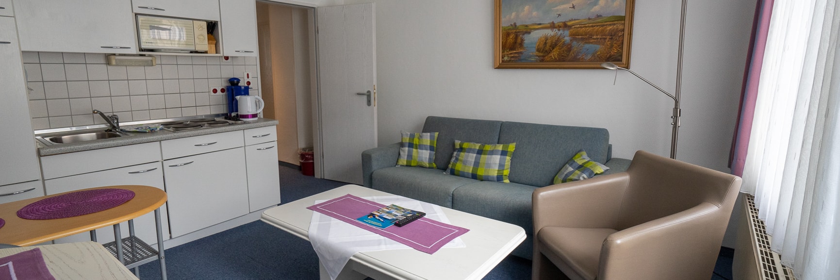 Ferienwohnung, 2 Personen, 2 Räume